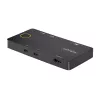 StarTech.com 2-Portowy Przełącznik KVM USB-C, Pojedynczy Monitor HDMI 4K 60Hz, Dwa Porty Przesyłu Mocy 100W, Zasilany z Magistrali, Kompatybilny z USB Type-C/USB4/Thunderbolt 3/4 - Kompaktowa Obudowa