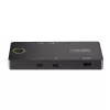 StarTech.com 2-Portowy Przełącznik KVM USB-C, Pojedynczy Monitor HDMI 4K 60Hz, Dwa Porty Przesyłu Mocy 100W, Zasilany z Magistrali, Kompatybilny z USB Type-C/USB4/Thunderbolt 3/4 - Kompaktowa Obudowa