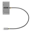 StarTech.com 3-portowy hub USB-C z Ethernetem - 3x USB-A - Gigabit Ethernet - USB 3.0 5 Gb/s - zasilany z magistrali - wbudowany kabel hosta USB-C o długości 30 cm - GbE - przenośny hub USB-C na USB-A