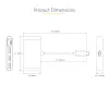 StarTech.com 3-portowy hub USB-C z Ethernetem - 3x USB-A - Gigabit Ethernet - USB 3.0 5 Gb/s - zasilany z magistrali - wbudowany kabel hosta USB-C o długości 30 cm - GbE - przenośny hub USB-C na USB-A