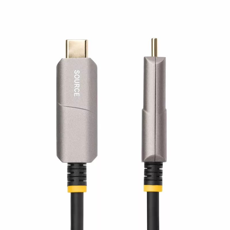 StarTech.com 15,2 m USB-C do HDMI 2.0 Active Optical kabel (AOC), 4K 60 Hz, CL3, jednokierunkowy adapter kablowya USB Type-C do HDMI