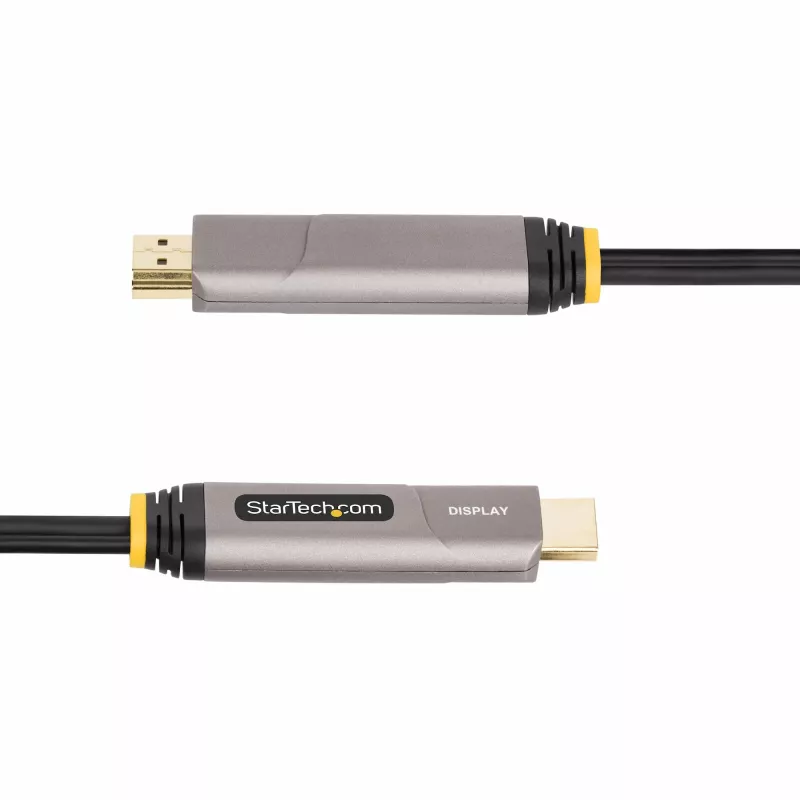StarTech.com 15,2 m USB-C do HDMI 2.0 Active Optical kabel (AOC), 4K 60 Hz, CL3, jednokierunkowy adapter kablowya USB Type-C do HDMI