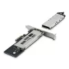 StarTech.com M.2 NVMe SSD do PCIe x4 Mobilna kieszeń/Backplane z wyjmowaną tacką do gniazda rozszerzeń PCI Express, beznarzędziowa instalacja, zatoka na napęd z hot-swap PCIe 4.0/3.0, zamek na klucz - 2 klucze w zestawie