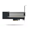 StarTech.com M.2 NVMe SSD do PCIe x4 Mobilna kieszeń/Backplane z wyjmowaną tacką do gniazda rozszerzeń PCI Express, beznarzędziowa instalacja, zatoka na napęd z hot-swap PCIe 4.0/3.0, zamek na klucz - 2 klucze w zestawie