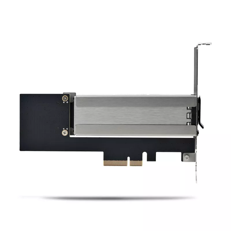 StarTech.com M.2 NVMe SSD do PCIe x4 Mobilna kieszeń/Backplane z wyjmowaną tacką do gniazda rozszerzeń PCI Express, beznarzędziowa instalacja, zatoka na napęd z hot-swap PCIe 4.0/3.0, zamek na klucz - 2 klucze w zestawie