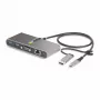 StarTech.com 2-portowy hub USB-C z Ethernetem i RS-232, dołączona przejściówka USB-C na USB-A, 100 W PD Pass-Through, 2x USB-A 5 Gb/s, Gigabit Ethernet, RS232 szeregowy (FTDI)