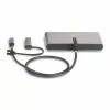 StarTech.com 2-portowy hub USB-C z Ethernetem i RS-232, dołączona przejściówka USB-C na USB-A, 100 W PD Pass-Through, 2x USB-A 5 Gb/s, Gigabit Ethernet, RS232 szeregowy (FTDI)