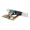 StarTech.com 2-portowa karta interfejsu szeregowego PCI Express, dwuportowa karta szeregowa PCIe na RS232 (DB9), 16C1050 UART, niskie/pełne wsporniki, retencja COM, dla Windows/Linux