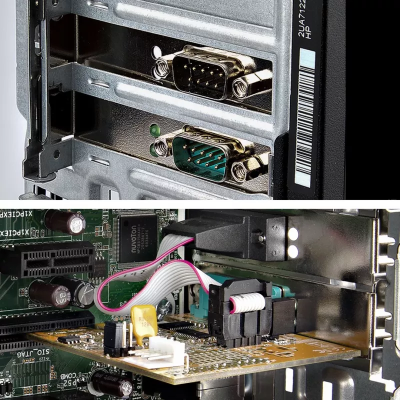StarTech.com 2-portowa karta interfejsu szeregowego PCI Express, dwuportowa karta szeregowa PCIe na RS232 (DB9), 16C1050 UART, niskie/pełne wsporniki, retencja COM, dla Windows/Linux