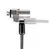 StarTech.com Kabel zabezpieczający do laptopa zgodny z Noble Wedge®; 1,8 m (6 stóp), zamek na klucz antykradzieżowy, linka zabezpieczająca do notebooków Dell XPS/Latitude/2-w-1, odporna na przecięcie, stalowa linka blokująca do laptopa