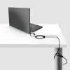StarTech.com Kabel zabezpieczający do laptopa zgodny z Noble Wedge®; 1,8 m (6 stóp), zamek na klucz antykradzieżowy, linka zabezpieczająca do notebooków Dell XPS/Latitude/2-w-1, odporna na przecięcie, stalowa linka blokująca do laptopa