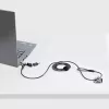 StarTech.com Nano Laptop kabel Lock, 6 stóp (2 m), antykradzieżowa blokada na klucz, kabel zabezpieczający do notebooków z gniazdem Nano, do EliteBook/LenovoX1/2-w-1, odporna na przecięcie, stalowa linka zabezpieczająca do laptopa