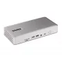 StarTech.com Uniwersalna stacja dokująca USB4 i Thunderbolt 4, poczwórny wyświetlacz w systemie Windows, podwójny wyświetlacz w MacBooku, stacja dokująca HDMI DP z ładowaniem laptopa 98 W