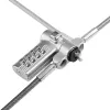 Uniwersalna linka zabezpieczająca StarTech.com do laptopa, 2 m, kompatybilna z Noble Wedge®/Nano/K-Slot; linka z zamkiem szyfrowym bez klucza, antykradzieżowa, odporna na przecięcie, stalowa