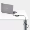 Uniwersalna linka zabezpieczająca StarTech.com do laptopa, 2 m, kompatybilna z Noble Wedge®/Nano/K-Slot; linka z zamkiem szyfrowym bez klucza, antykradzieżowa, odporna na przecięcie, stalowa