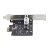 StarTech.com 1-portowa sieciowa karta SFP GbE, PCIe 2.1 x1, Intel I210-IS, kontroler 1GbE, 1000BASE miedź/światłowód, jednoportowa gigabitowa karta sieciowa Ethernet NIC, płyty montażowe desktop/serwer - kompatybilna z Windows i Linux