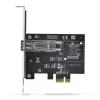 StarTech.com 1-portowa sieciowa karta SFP GbE, PCIe 2.1 x1, Intel I210-IS, kontroler 1GbE, 1000BASE miedź/światłowód, jednoportowa gigabitowa karta sieciowa Ethernet NIC, płyty montażowe desktop/serwer - kompatybilna z Windows i Linux