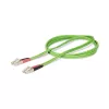 StarTech.com 2m (6.6ft) LC do LC (UPC) OM5 wielomodowy kabel światłowodowy, dupleks LOMMF 50/125µm typu zipcord, VCSEL, 40G/100G, kabel połączeniowy światłowodowy LSZH