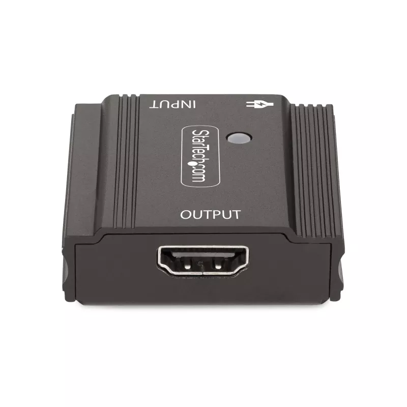 StarTech.com Wzmacniacz sygnału HDMI 8K 60Hz 33ft (10m), Aktywny repeater liniowy HDMI 2.1 i wzmacniacz sygnału wideo do 8K 60Hz/4K 144Hz, Kompaktowy przedłużacz kabla HDMI - Rozszerzenie sygnału HDMI