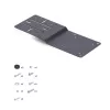 StarTech.com Uchwyt VESA do NUC/Thin Clientów lub Stacji Dokujących do Laptopów, Kompatybilna Płyta Rozszerzenia VESA 75x75/100x100 do Mini PC