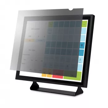 StarTech.com 19-calowy 5:4 filtr prywatyzacyjny do monitora komputerowego, ekran prywatyzacyjny z antyrefleksem i redukcją światła niebieskiego o 51%, osłona ekranu monitora z kątem widzenia +/-30°
