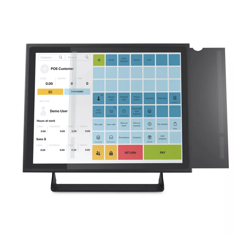 StarTech.com 19-calowy 5:4 filtr prywatyzacyjny do monitora komputerowego, ekran prywatyzacyjny z antyrefleksem i redukcją światła niebieskiego o 51%, osłona ekranu monitora z kątem widzenia +/-30°
