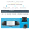 StarTech.com 17-calowy filtr prywatyzujący do monitora komputerowego 5:4, ekran prywatyzujący z powłoką antyrefleksyjną i redukcją światła niebieskiego o 51%, ochrona ekranu monitora z kątem widzenia +/- 30°