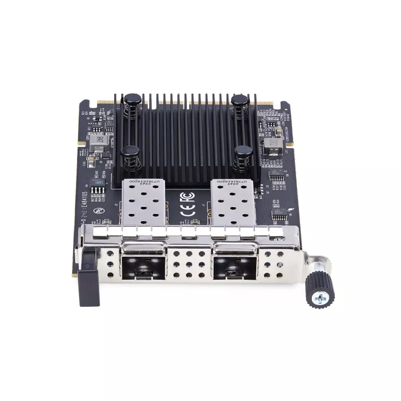 StarTech.com 2-Port 10Gbps SFP+ OCP 3.0 Server sieciowy Card z Intel X710, SFF 4C+ Kompatybilny, Dual-Port OCP NIC, Works z Windows & Linux