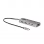 StarTech.com 3-portowy hub USB-C z Ethernetem 2,5 Gb/s i portem przelotowego zasilania 100 W Power Delivery, USB 3.2 10 Gb/s, 2x USB-A/1x USB-C, przenośny adapter USB typu C