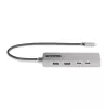 StarTech.com 3-portowy hub USB-C z Ethernetem 2,5 Gb/s i portem przelotowego zasilania 100 W Power Delivery, USB 3.2 10 Gb/s, 2x USB-A/1x USB-C, przenośny adapter USB typu C