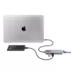 StarTech.com 3-portowy hub USB-C z Ethernetem 2,5 Gb/s i portem przelotowego zasilania 100 W Power Delivery, USB 3.2 10 Gb/s, 2x USB-A/1x USB-C, przenośny adapter USB typu C