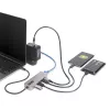 StarTech.com 3-portowy hub USB-C z Ethernetem 2,5 Gb/s i portem przelotowego zasilania 100 W Power Delivery, USB 3.2 10 Gb/s, 2x USB-A/1x USB-C, przenośny adapter USB typu C