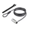 StarTech.com cienki Lock Noble Wedge® Slot Kompatybilny, 5ft (1.5m) Locking kabel, Desk Anti-Theft Security For Laptop/Notebook, Cut-Resistant Steel kabel, Combo Lock