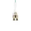 Kabel światłowodowy StarTech.com 3m (9.8ft) LC na LC (UPC) OM4 wielomodowy ze złączami push-pull, 50/125µm, 100G, niewrażliwy na zginanie, niskie tłumienie wtrąceniowe - LSZH patchcord światłowodowy