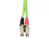 StarTech.com 25m (82ft) LC do LC (UPC) OM5 wielomodowy kabel światłowodowy, dupleksowy LOMMF 50/125µm Zipcord, VCSEL, 40G/100G, LSZH zworka światłowodowa