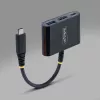 StarTech.com Adapter wieloportowy USB-C do HDMI z ładowaniem PD 140 W, HDMI 4K 60 Hz, koncentrator USB 5 Gb/s, mini stacja dokująca do MacBook / Dell / Thinkpad / HP / iPad / tabletów