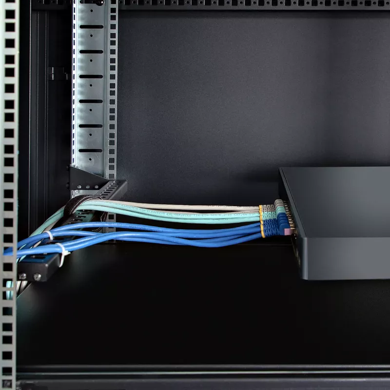 StarTech.com 12S-CABLE-LACING-BAR akcesorium do szafy rack Listwa do wiązania kabli