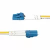 StarTech.com 15m (49.2ft) LC na LC (UPC) OS2 jednomodowy duplex kabel światłowodowy, 9/125µm, 100G, niewrażliwy na zginanie, niskie straty wtrąceniowe - LSZH zworka światłowodowa