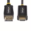 adapter kablowya StarTech.com DisplayPort na HDMI, 2 m, 4K 60 Hz, HDR, DP na HDMI 2.0b, aktywny konwerter wideo, DisplayPort do monitora HDMI