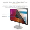 StarTech.com 23,8-calowa 16:9 Złota folia prywatyzująca do monitora, odwracalny filtr o zwiększonej prywatności, błyszczący filtr ochronny do komputera, odłączana osłona ekranu, +/- 30 stopni