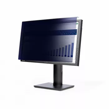 StarTech.com 24-calowy 16:9 filtr prywatyzujący do monitora komputerowego, wiszący filtr akrylowy, szybka instalacja, osłona bezpieczeństwa, ochraniacz ekranu monitora, kąt widzenia +/- 30°, połysk