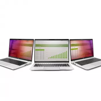 StarTech.com 14-calowy filtr prywatyzacyjny do laptopów 16:9, odwracalny filtr w kolorze złotym o zwiększonej prywatności, filtr bezpieczeństwa komputera, zdejmowalna osłona/ekran ochronny, +/- 30°