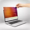 StarTech.com 14-calowy filtr prywatyzacyjny do laptopów 16:9, odwracalny filtr w kolorze złotym o zwiększonej prywatności, filtr bezpieczeństwa komputera, zdejmowalna osłona/ekran ochronny, +/- 30°
