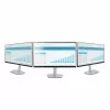StarTech.com 24-calowy filtr przeciw niebieskiemu światłu 16:10, filtr ekranu BlueLight do 24-calowego monitora komputerowego, zmniejsza zmęczenie oczu, podwójne opcje montażu, zgodny z TAA