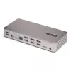 StarTech.com Stacja dokująca USB4 z potrójnym monitorem, 4K 60Hz HDMI lub DisplayPort, ładowanie laptopa 100 W, 2,5 GbE, wielomonitorowa stacja dokująca USB-C, bezsterownikowa