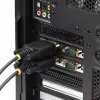 Karta PCIe z 4 portami szeregowymi StarTech.com, karta szeregowa PCI Express na RS232/RS422/RS485 (DB9) z czterema portami, w zestawie niskoprofilowy wspornik, UART 16C1050, Windows/Linux, zgodność z TAA – ochrona ESD poziomu 4