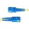 StarTech.com 20m (65,6 stopy) kabel światłowodowy duplex jednomodowy OS2 LC do SC (UPC), 9/125µm, 100G, niewrażliwy na zginanie, niskie tłumienie wtrąceniowe – zworka światłowodowa LSZH
