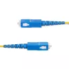 StarTech.com 30 m (98,4 stopy) kabel światłowodowy SC na SC (UPC) OS2 jednomodowy simplex, 9/125 µm, 40G/100G, odporny na zginanie, niskie tłumienie wtrąceniowe, LSZH kabel krosowy