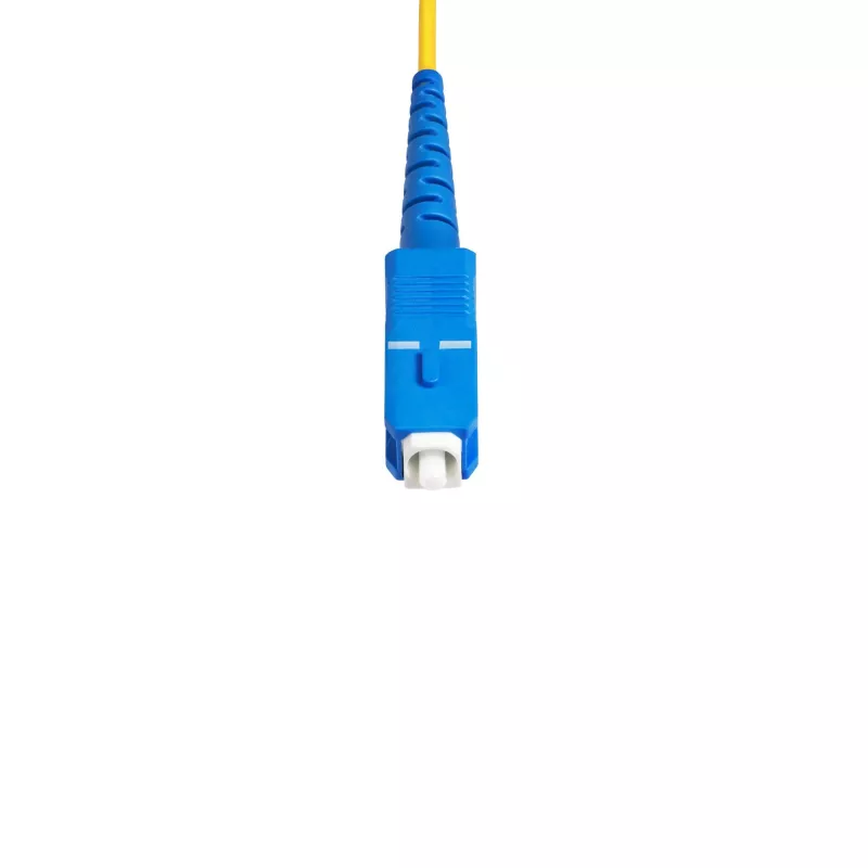 StarTech.com 30 m (98,4 stopy) kabel światłowodowy SC na SC (UPC) OS2 jednomodowy simplex, 9/125 µm, 40G/100G, odporny na zginanie, niskie tłumienie wtrąceniowe, LSZH kabel krosowy