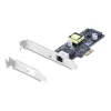 StarTech.com 1-portowa karta sieciowa 2,5Gbps NBASE-T PoE, Intel I225-V, 802.3af/at PoE+ Multi-Gigabit NIC, karta sieciowa serwerowa PCI Express, stacjonarny interfejs Ethernetowy zasilany SATA – obsługuje Windows, Linux